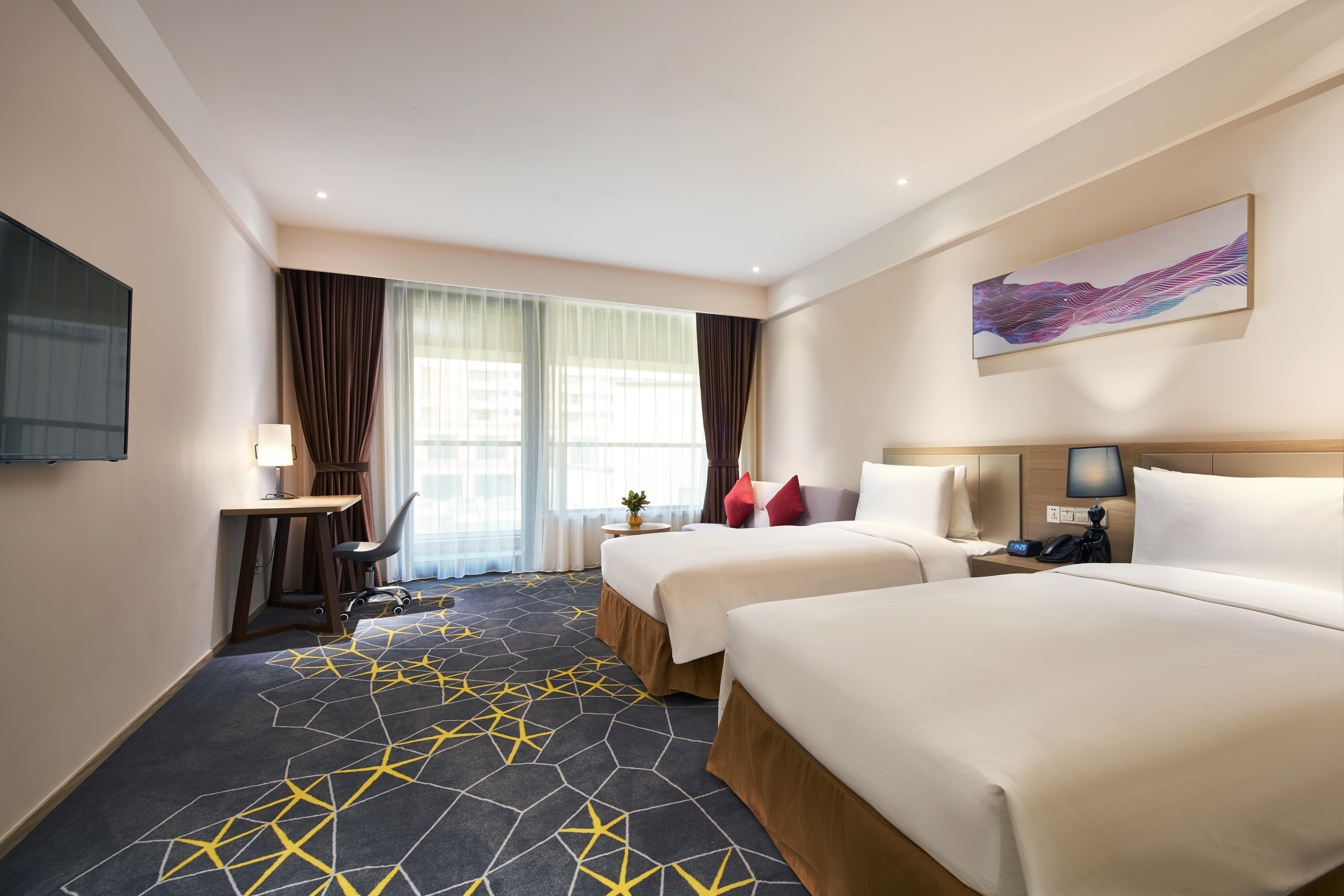 Q-Box Hotel Shanghai Sanjiagang -Offer Pudong International Airport And Disney Shuttle Luaran gambar